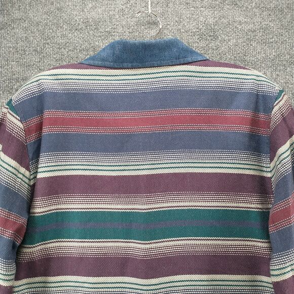 Gina Peters Women's Button-Up Jacket Multi Medium Striped Acrylic Blend - Picture 6 of 11